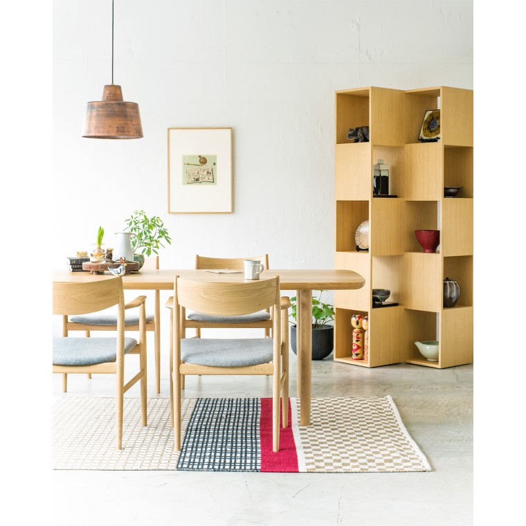 KAMUY Armchair (upholstered seat) Conde House Japanese